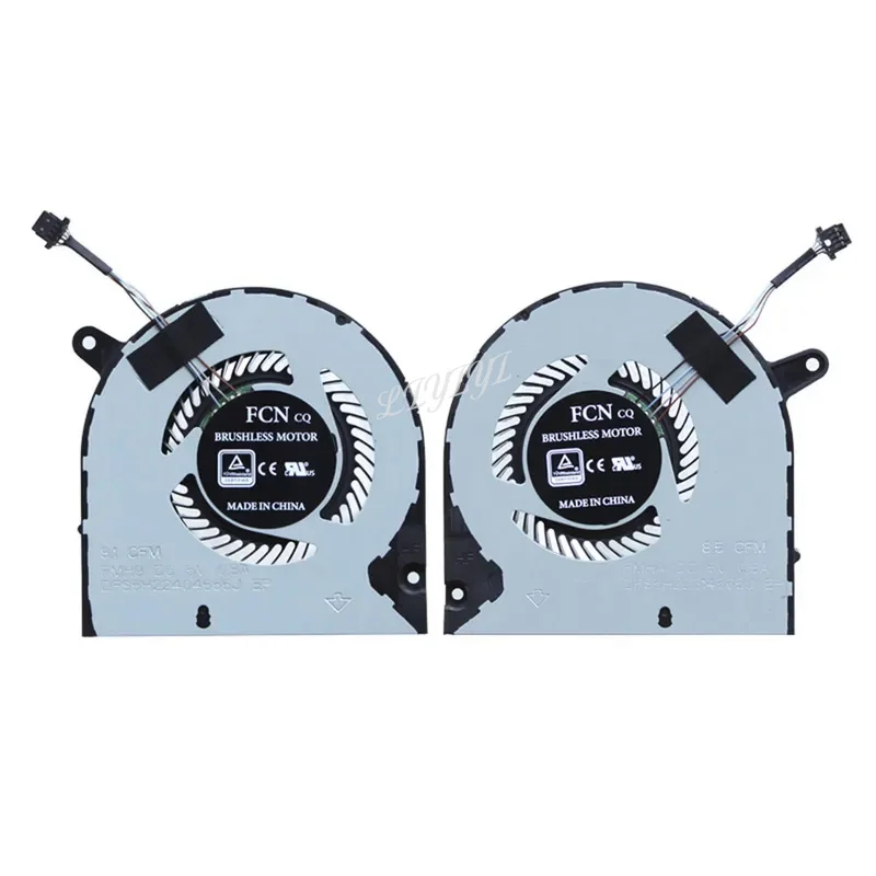 Новый оригинальный вентилятор охлаждения процессора и графического ноутбука