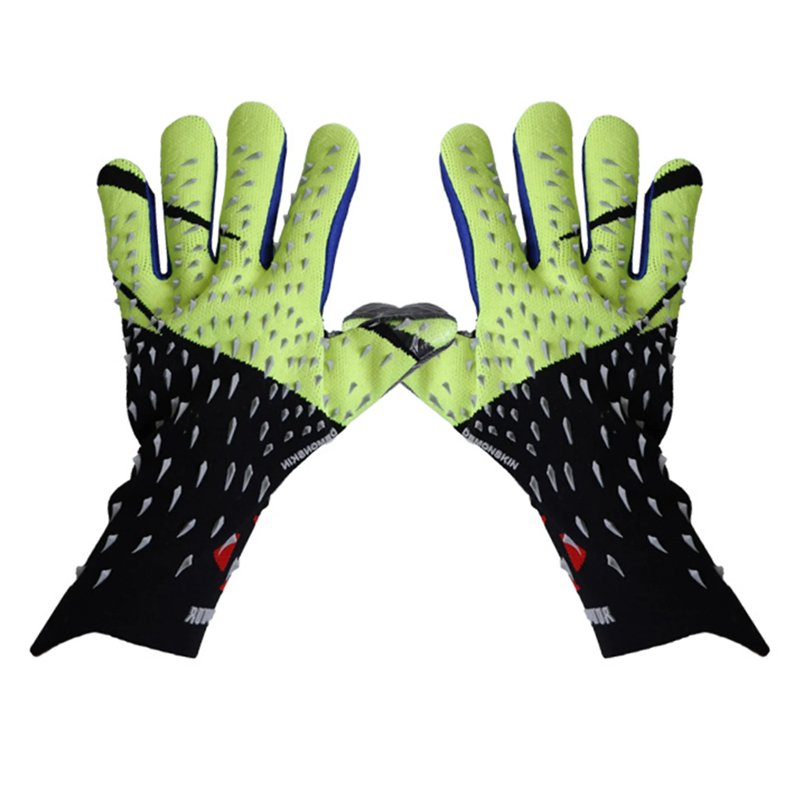 

21 22 New Predator Goalkeeper Gloves Adult Non-Slip Latex Professional Goalkeeper Gloves Finger Protection Adults Goalie Gloves
