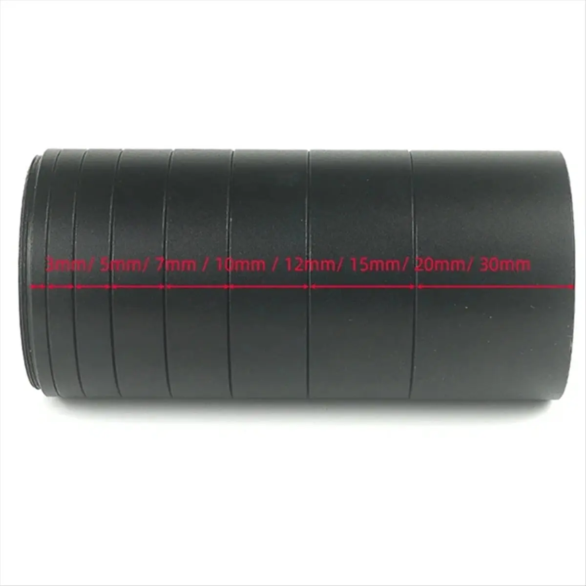 (A03R) Комплект удлинительных трубок T2 3571012152030 мм M42x0.75 для астрономических монокулярных телескопов (art.: 3920dbc818ff8) - 3920dbc818ff8
