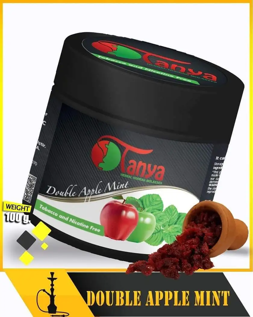 

TANYA CUSTOM BLACK SERIAL 100 G ''DOUBLE APPLE MINT'' exploded her antistres anime