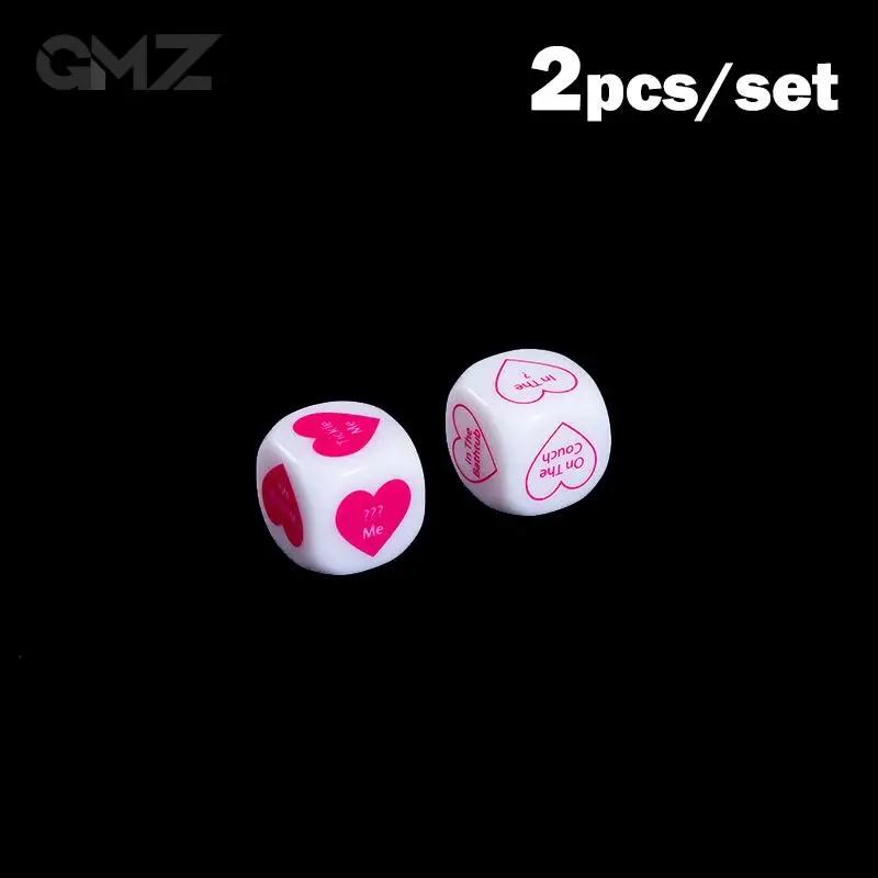 

Забавные влюбленные игральные кости для пар, 2 шт.