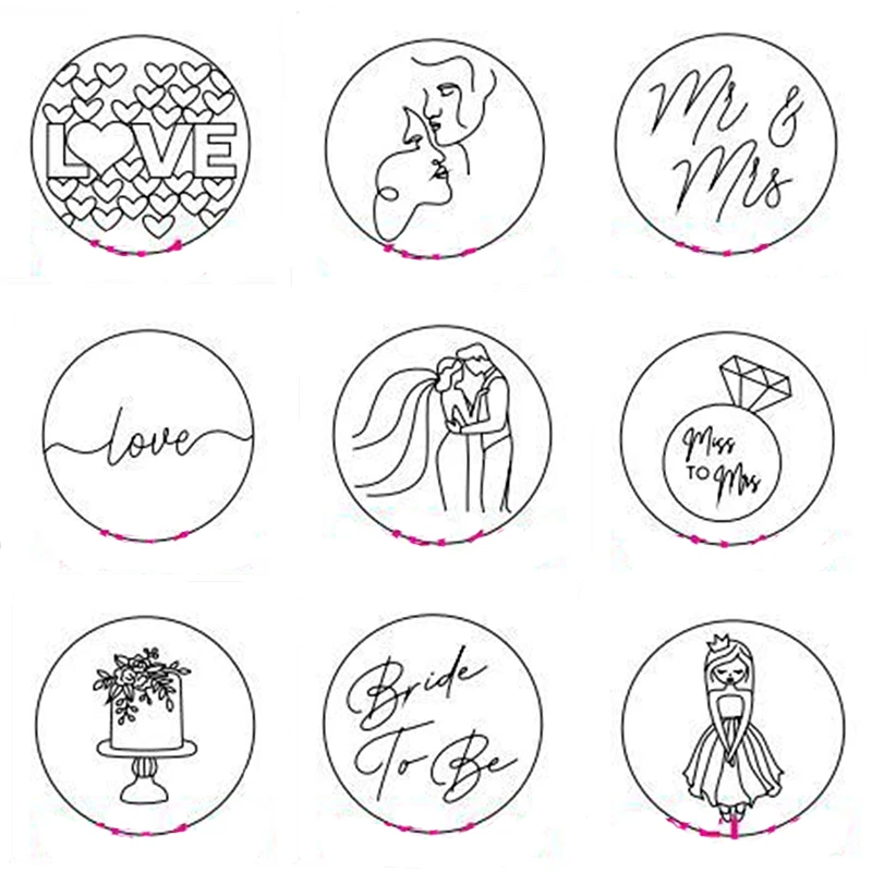 

Акриловая Свадебная форма для выпечки тортов, цветок на День святого Валентина, форма для печенья, форма для шоколада, инструменты для украш...