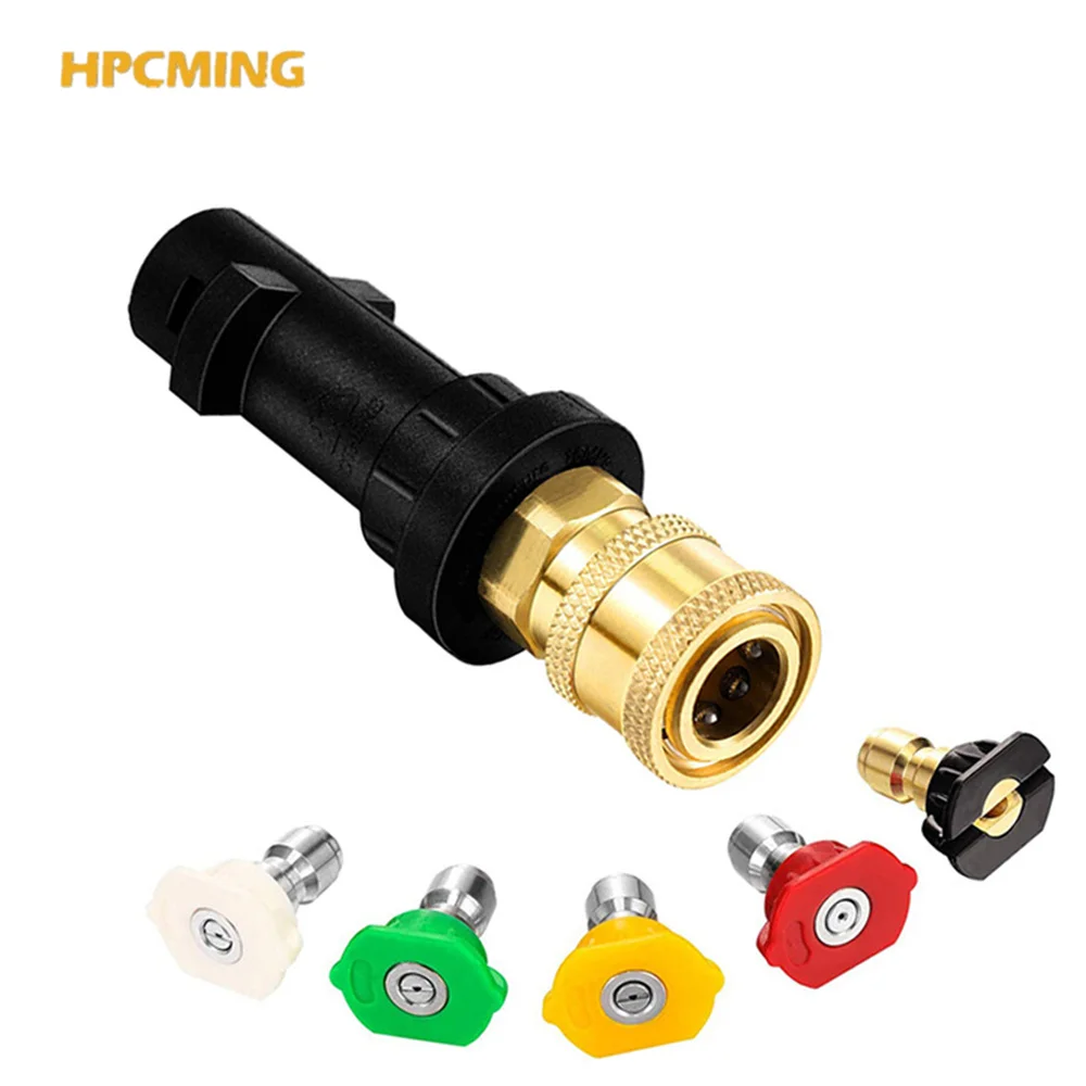 

Auto Parts 1800psi Electric Pressure Washer Adapter For Karcher K2 K3 K4 K5 K6 K7 Spray Gun Water Car Wash Nozzle