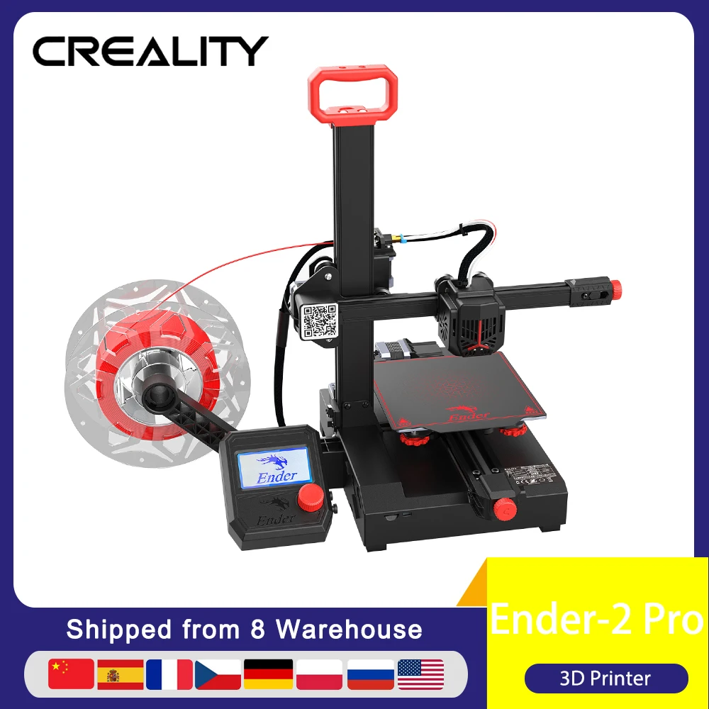 Набор для 3D-принтера Creality Ender-2 Pro полностью металлический Настольный 3D-принтер
