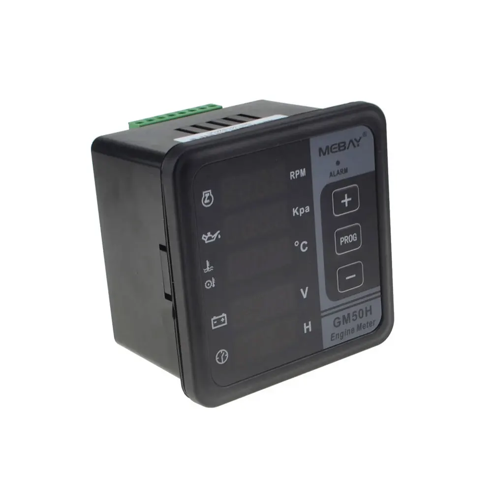 Многофункциональный контроллер генератора Mebay GM50H Цифровой Измеритель двигателя