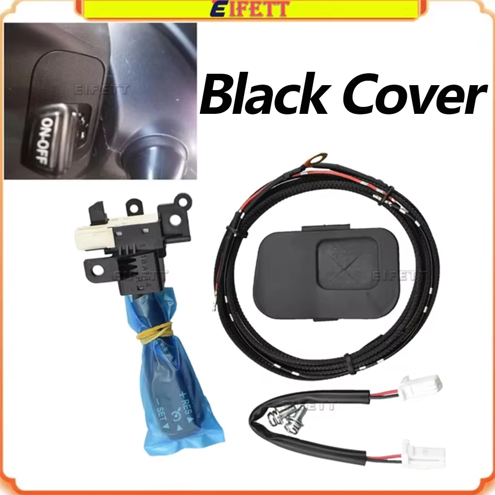 Фото Для Toyota Corolla 2006-2009: Комплект переключателей круиз-контроля (45186-02080, 84632-34017, 84632-34011) с пылезащитным кожухом и проводами №3