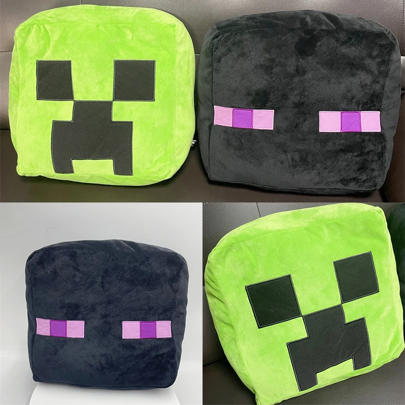 Minecraft декоративная подушка плюшевая Creeper Enderman милый диван автомобильное кресло