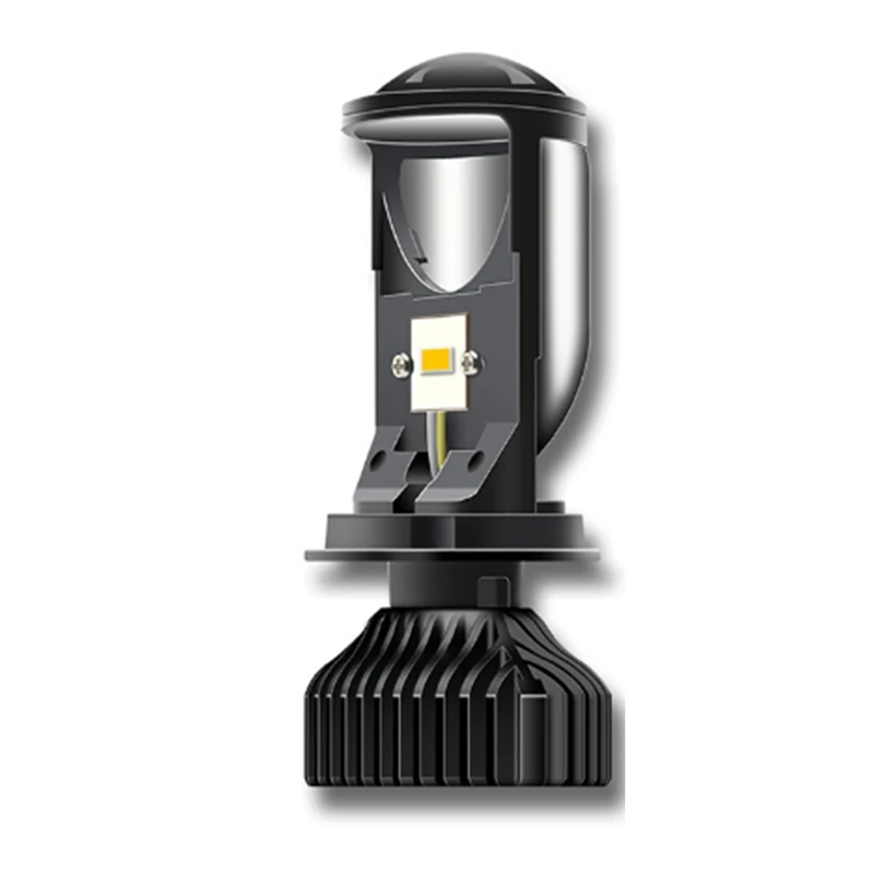 

Y6S двойная линза, автомобильная фотолампа, лампа головного света H4, фотолампа белого + желтого + белого желтого цвета