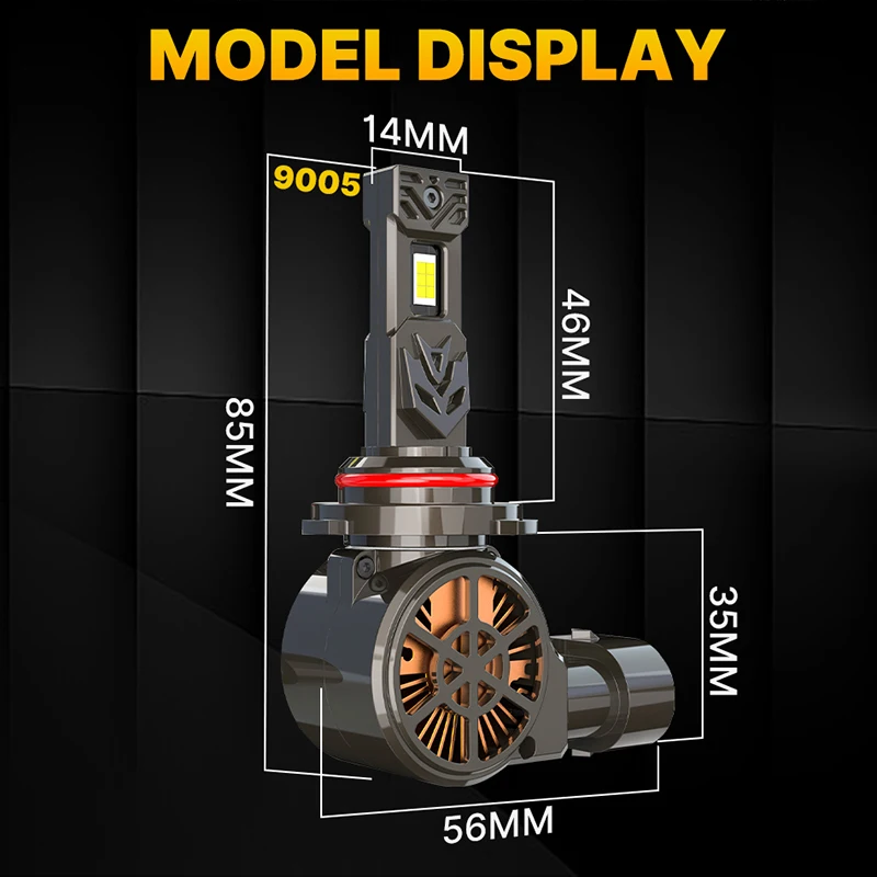 300 Вт Светодиодные Лампы Для Автомобильных Фар H4 H7 H11 H1 H8 H9 HB4 HB3 9005 9006 9012 Turbo Lamp 6500K
