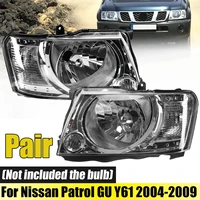 car lights left right passenger side head light assembly i59767 for nissan patrol gu y61 2004 2005 2006 2007 2008 2009