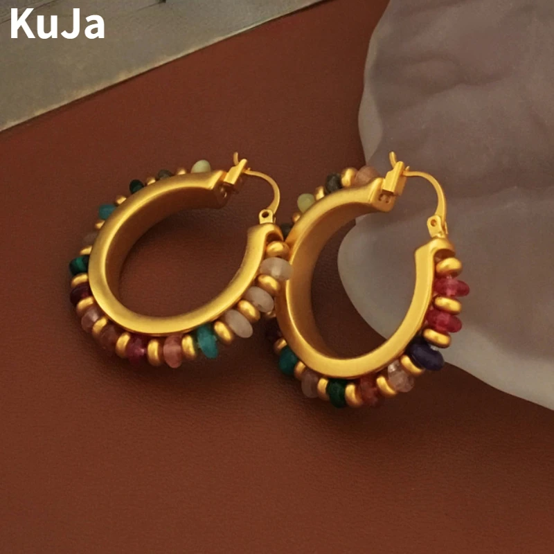 

Trendy Jewelry Simple Geometric Minority Design Sense Earrings For Women 2023 Trend New Popular Ear Accessories Party Gift