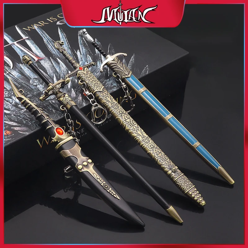 Longclaw Sewing Needle Metal Models Japanese Katanas Collection Toys