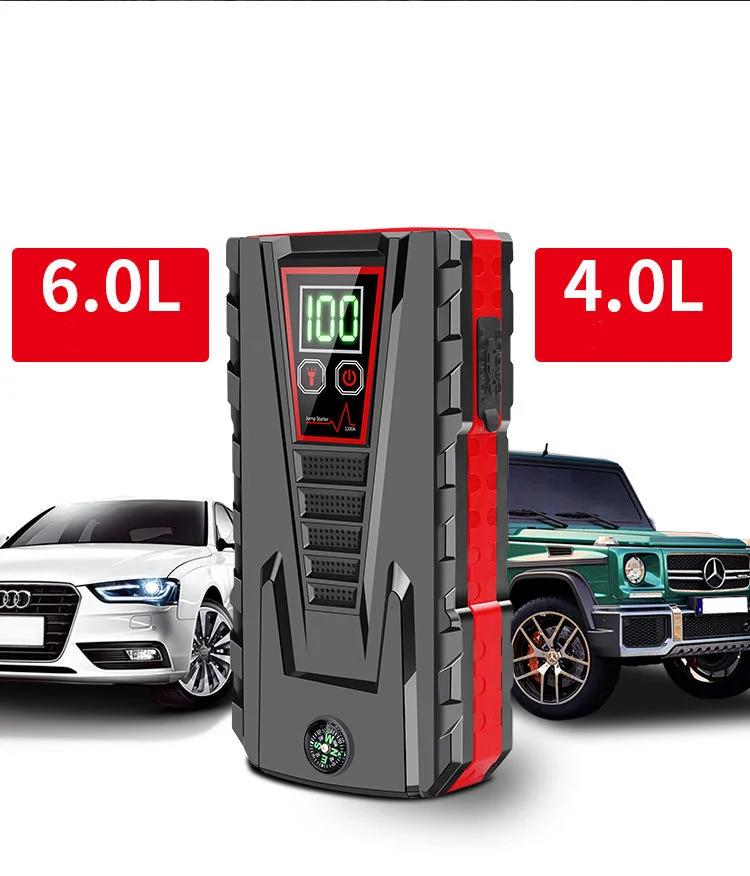 Автомобильное пусковое устройство EAFC 22000 мАч а беспроводное зарядное внешний