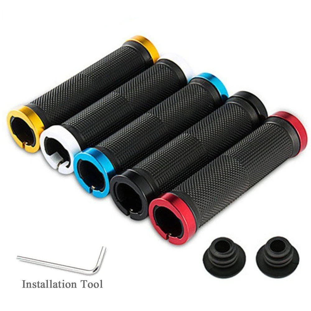 

Рукоятки для горного велосипеда, Нескользящие Аксессуары для велосипеда, велосипедные рукоятки, рукоятка для велосипеда BMX, резиновые двус...