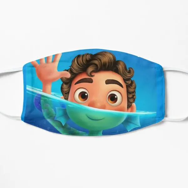 

Luca Alberto Sea Monster Giuila Products Printing Face Mask Dustproof Fashion Beauty Mouth Cotton Reusable Cosplay Unisex