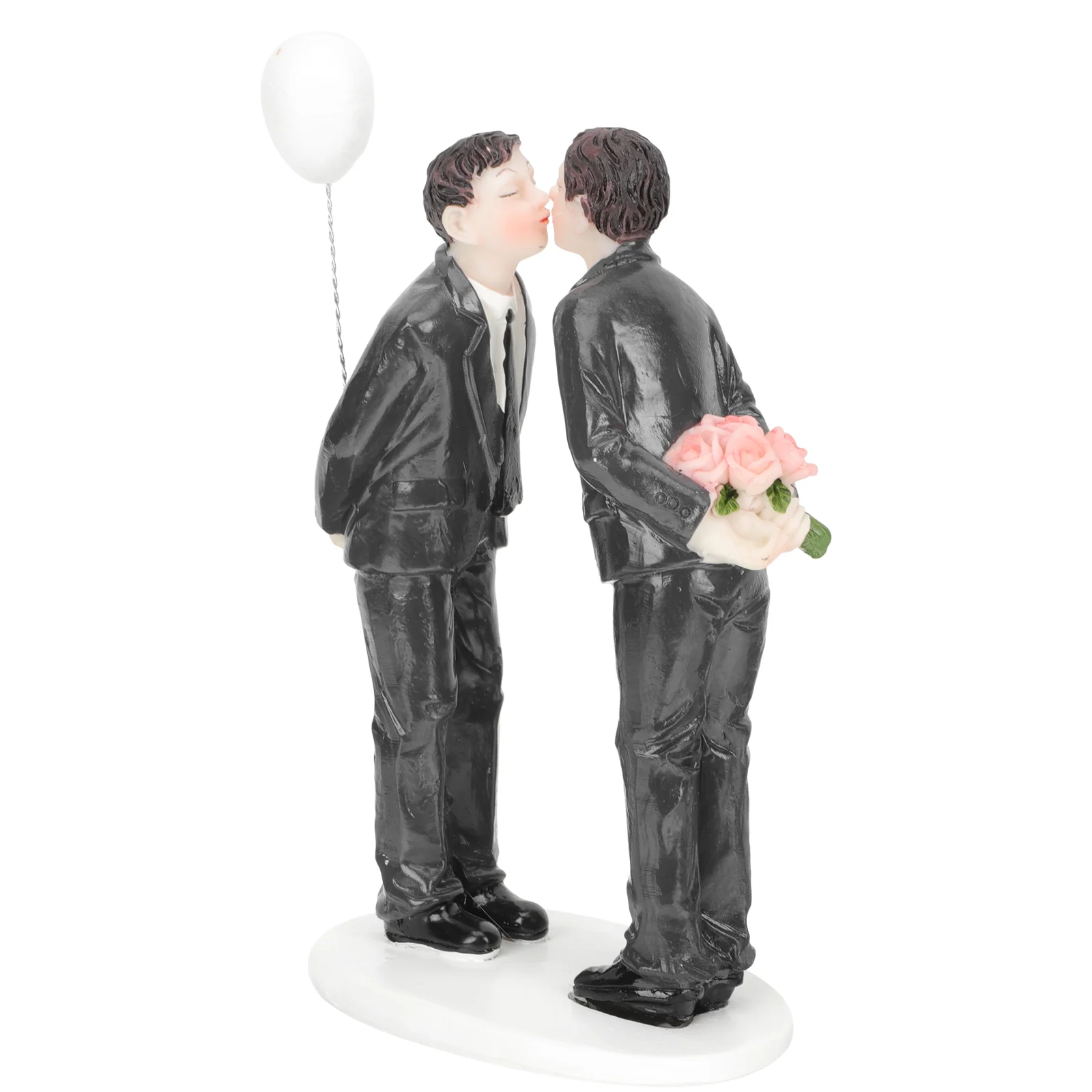 

Ornaments Gay Cake Decoration Bridegroom Birthday Topper Pride Stuff Resin Cupcake Toppers