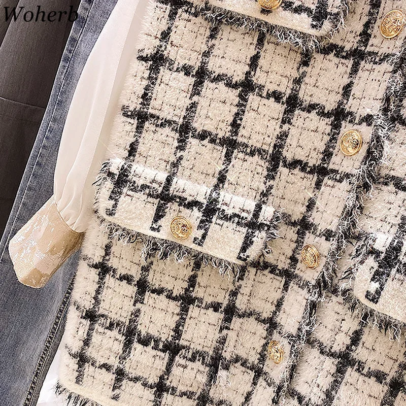 Женская осенне-зимняя майка в Корейском стиле