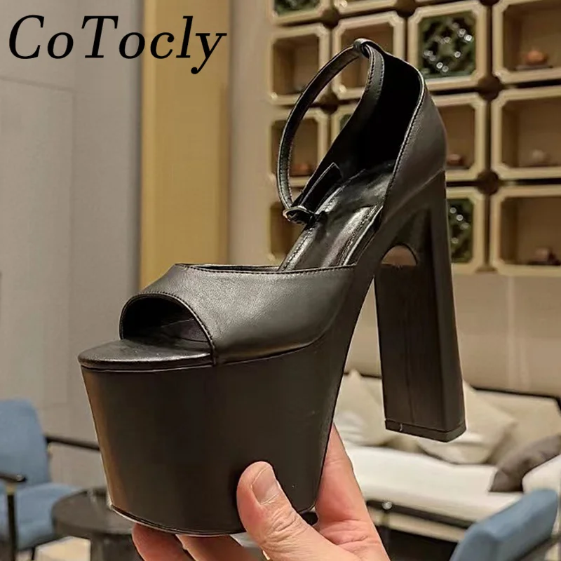 

Босоножки женские на платформе, пикантные сандалии-гладиаторы с ремешком на щиколотке, Роскошные туфли с кристаллами, высокий каблук для вы...