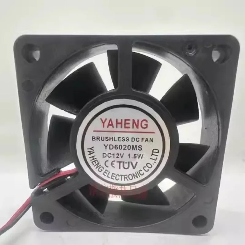 Фото Новый вентилятор-кулер для YAHENG YD6020MS DC12V 1,5 Вт 6020 6 см охлаждающий вентилятор для шкафа 60*60*20 мм №1