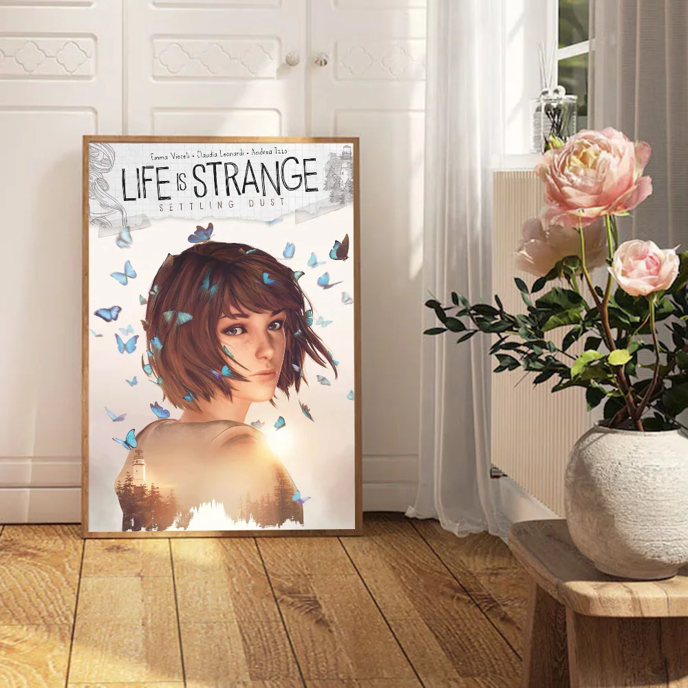 Life Is Strange Anime Posters Sticky Whitepaper Sticker DIY Room Bar Cafe Kawaii Decor