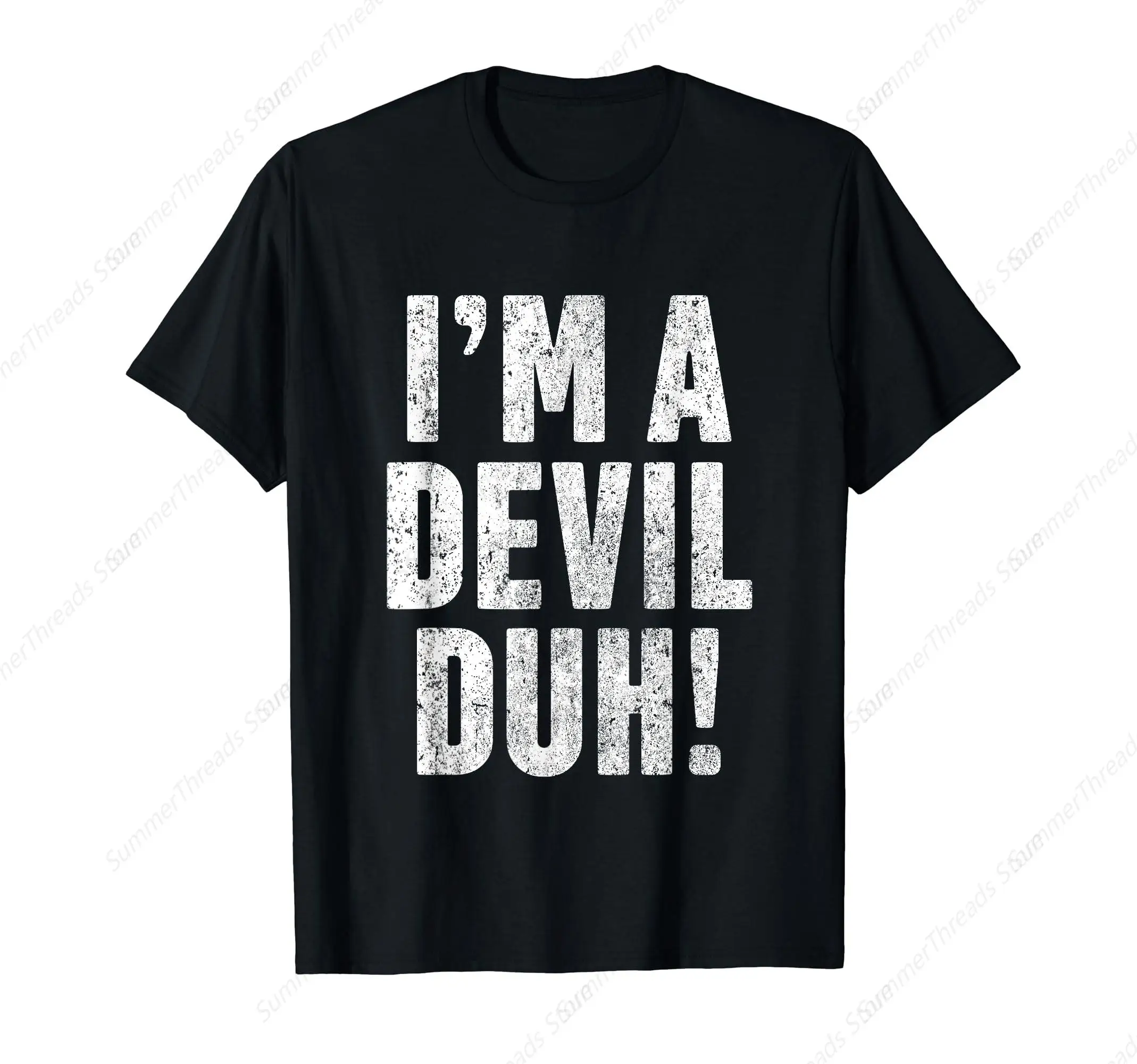 I'm A Devil Halloween Costume Funny Tee Gift T-Shirt
