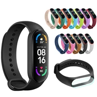 strap for xiaomi mi smart band 6 54 3 watchband bracelet replacement sport wrist color tpu band strap for xiaomi mi band strap