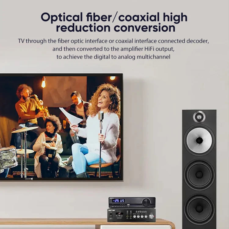 Фото Оптовая продажа: плата усилителя HIFI 2.1 с Bluetooth 5.0, без потерь качества звука, LDAC APTX, стерео, цифровой аудиоусилитель №3