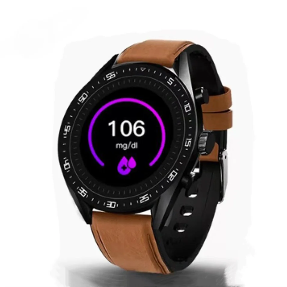 

Non invasive Wrist smart digital blood glucose meter Watch