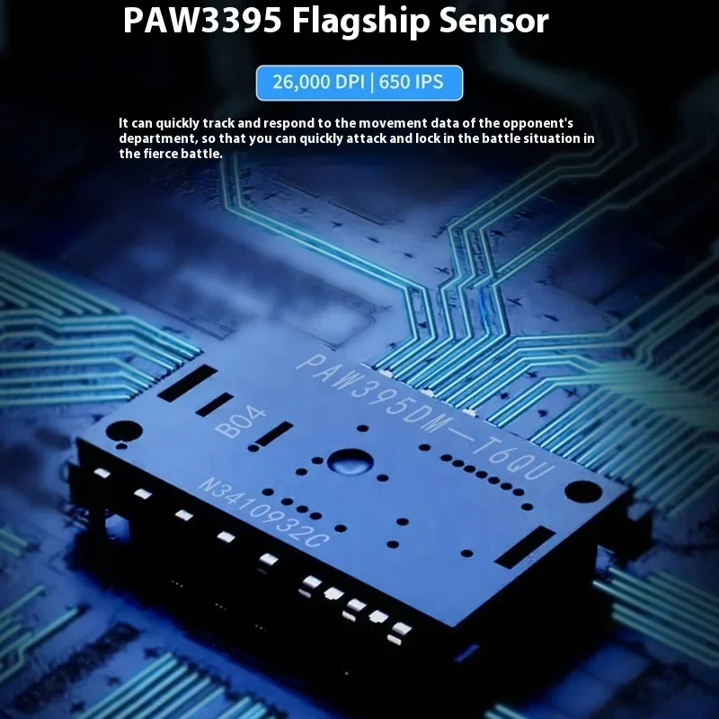 Беспроводная Bluetooth-мышь Zaopin Z2 52840 дюйма PAW3395