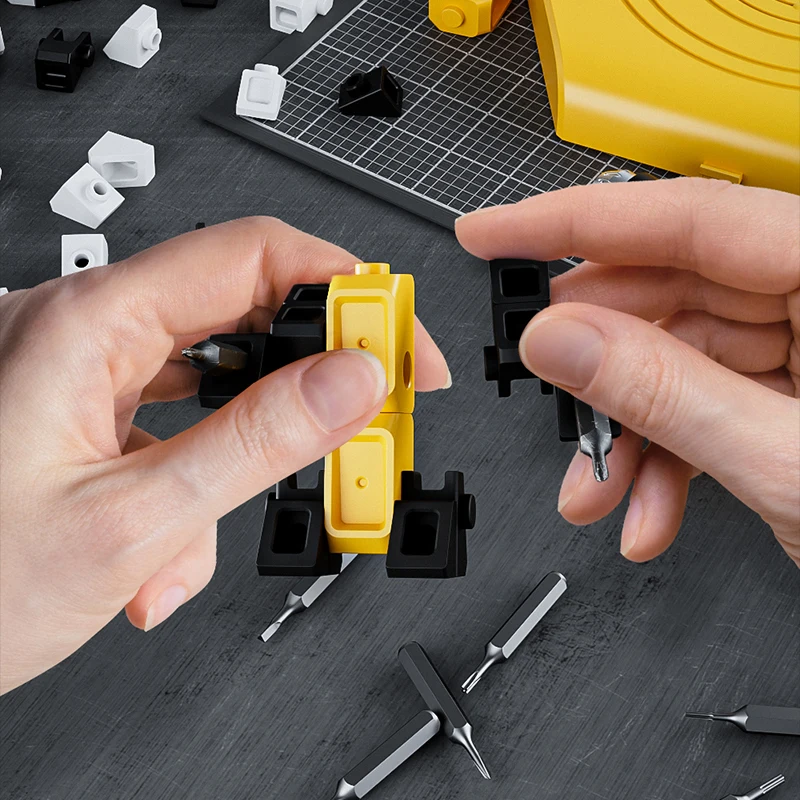 Набор прецизионных магнитных отверток JAKEMY многофункциональный нескользящий из