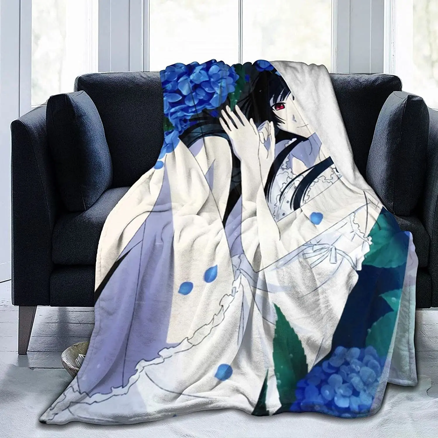 

Rea Sanka Fluffy Soft and Comfortable Blanket, Anime Warm Embrace of Sympathy