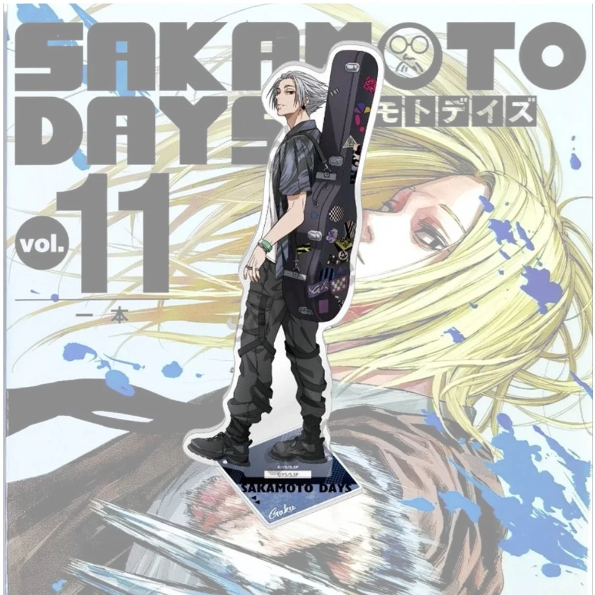 Фото Акриловая подставка с персонажами аниме Sakamoto Days: Рион Акао, Шишибана, Натсуки Шиоцу. Коллекционный подарок, брелоки. №5