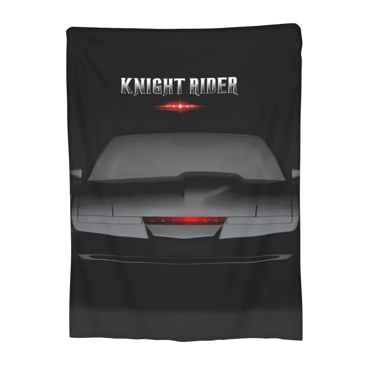 Фото Флисовое одеяло Knight Rider, одеяла из экшн-сериалов для дивана, путешествий, легкие постельные принадлежности, пледы №2