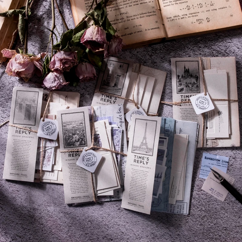 

45 шт., бумажные блокноты для заметок в винтажном стиле