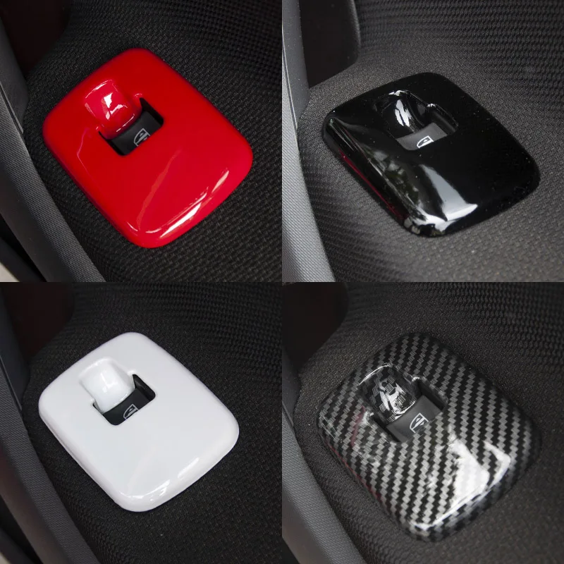 Декоративный переключатель управления пластиковой панелью в стиле углеродного