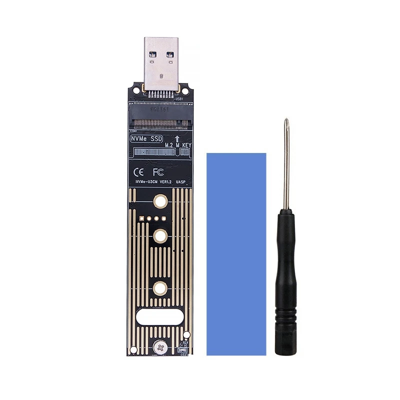 

Transfer Card M.2 Solid-State Drive NVME Protocol To USB3.1 Adapter Card SSD Solid-State Drive To TYPE-C In-Line Expansion Card