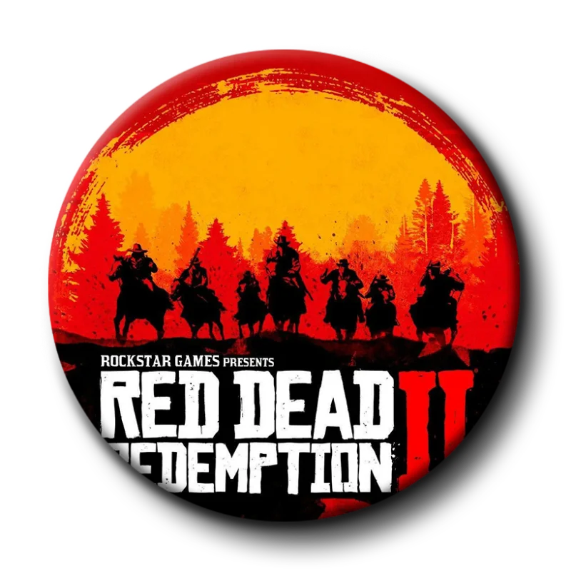 Булавки Red Dead Redemption 2 58 мм булавки 150 штук 28 мм в ассортименте goodmark