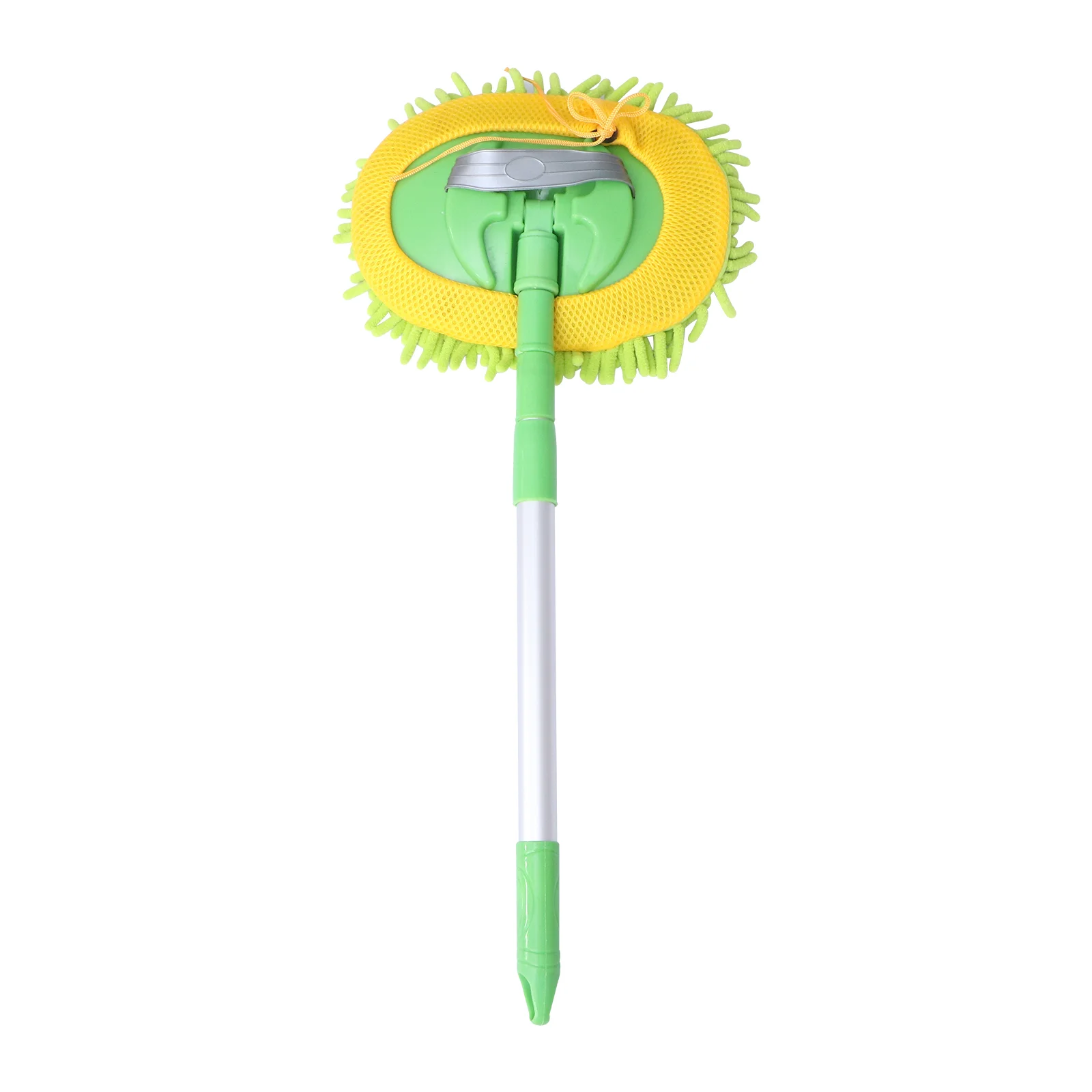 

Car Wash Mop with Long Handle Extension Pole Car Wash Brush Mitt Car Cleaning Duster Washing Tools for Cars Green