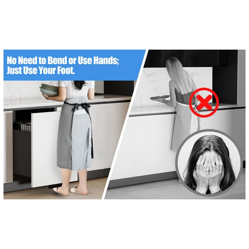 Ножка шкафа для ящика мусора ножка бесконтактная конструкция громкой связи