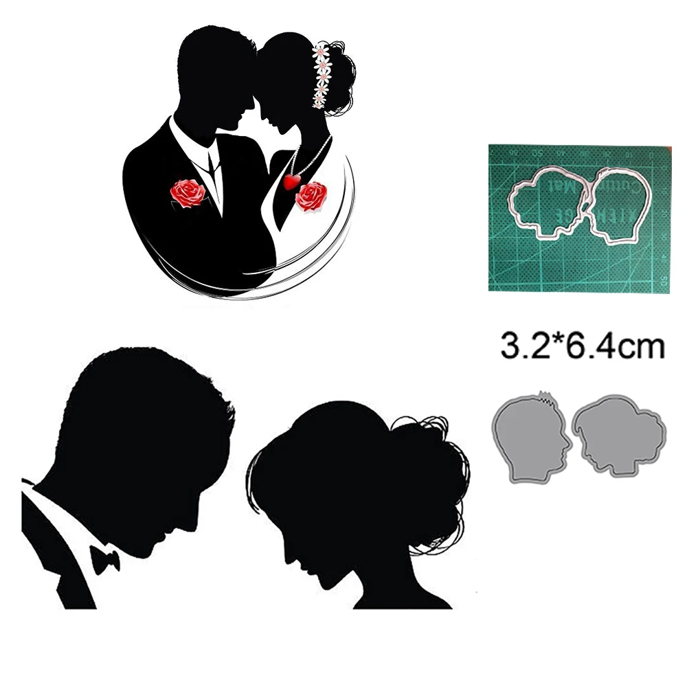 Новорожденные Аватар свадебное приглашение металлические Вырубные штампы