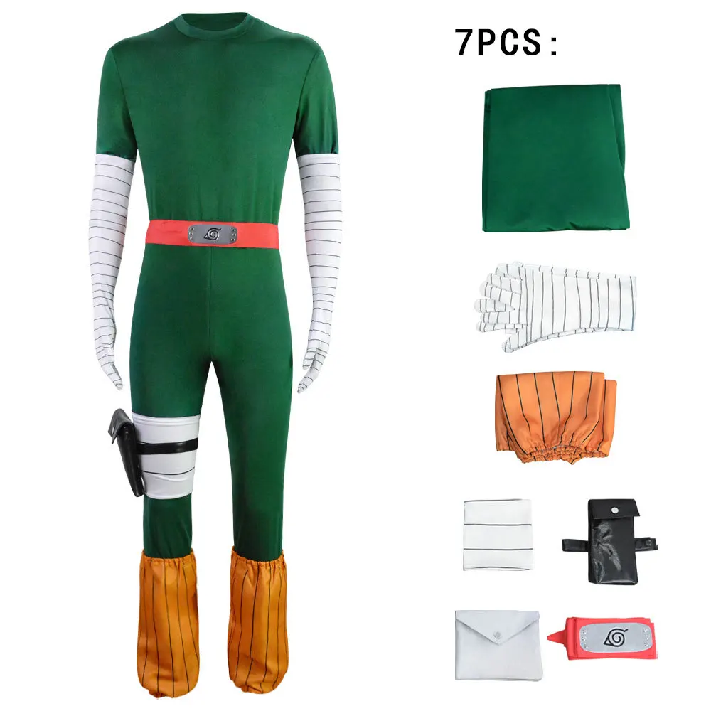 

Rock Lee Cosplay Costume Jumpsuit Outfits Halloween Carnival Suit