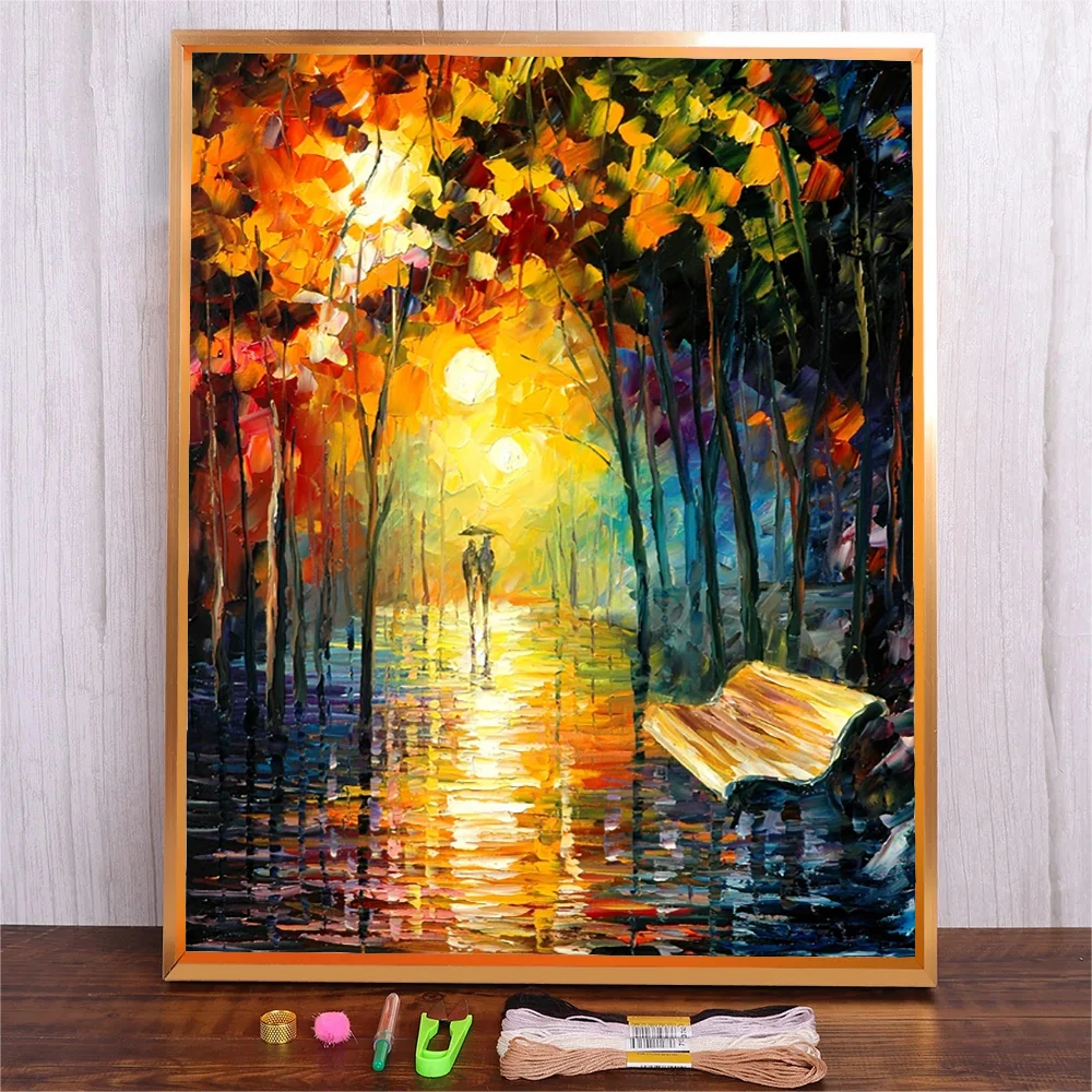 Домашний декор полный спектр наборов для вышивки крестом посылка DMC хлопковая