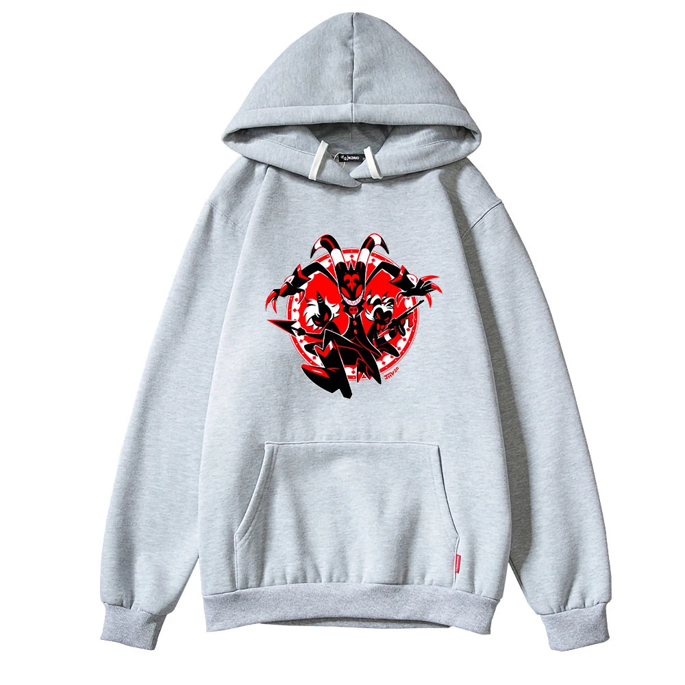 

HELLUVA 2022 The New Female Thicken Warm Hoodies Lady Autumn Tops NEW Sweatshirts Velvet Winter Printing Hooded Hoodies Tops