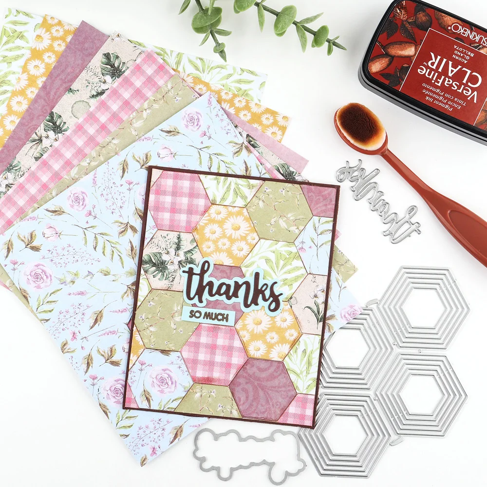 12 Листов 6x6 Дюймов Бумажный Блокнот Односторонний Картон С Узором Журнальные