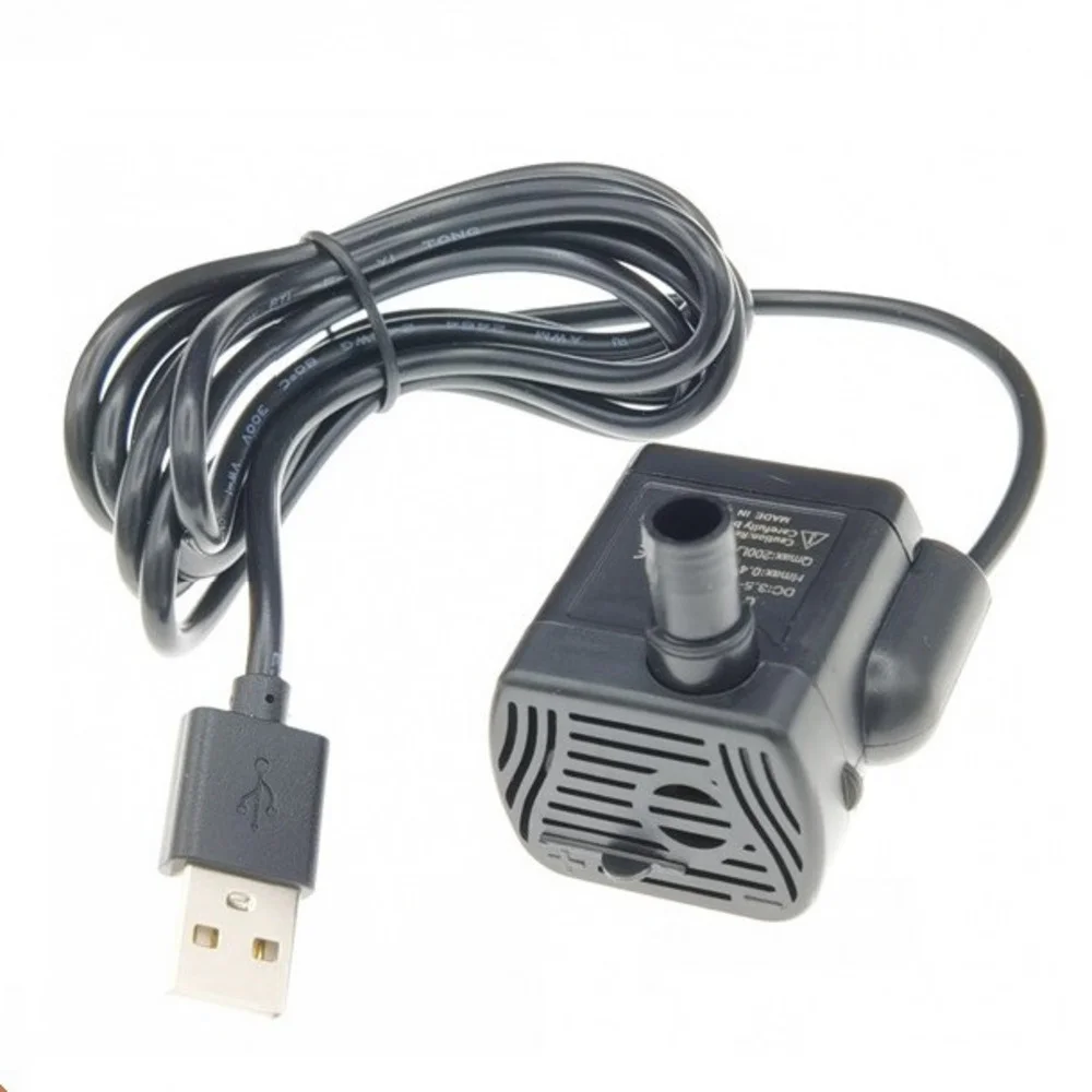 

100 шт., погружной микро-насос для зарядки декоративно-прикладного искусства, напряжение 3 Вт, 5 В