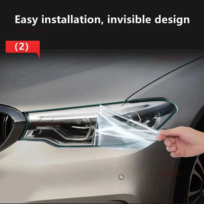 Наклейка для BMW 3 серии M-SPORT 2019-2022 защита от царапин прозрачная наклейка из ТПУ на