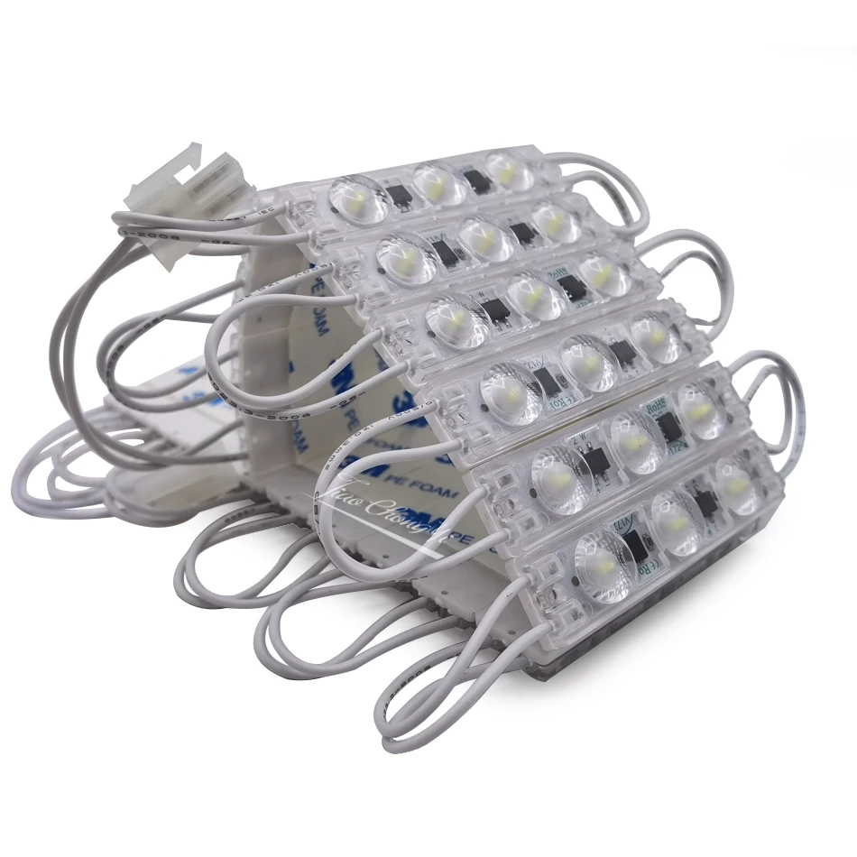 220 В 2835 2 Вт 3 светодиода с ультразвуковым уплотнением светодиодный светильник вой