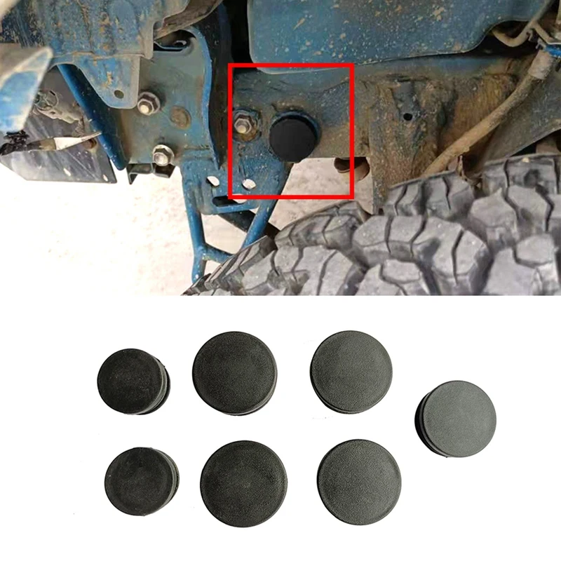

Car Chassis Round Hole Dust Waterproof Plugs Protection Cover for Suzuki Jimny 2019+ Car Exterior Accessories