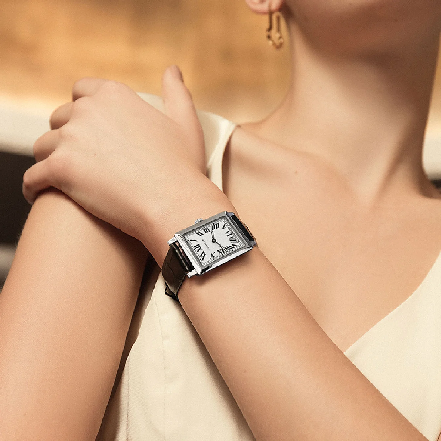 

Luxury Watches Agelocer Top Brand Leather Belt Quartz Watch Square Waterproof Analog Ladies Watch With Gift Box