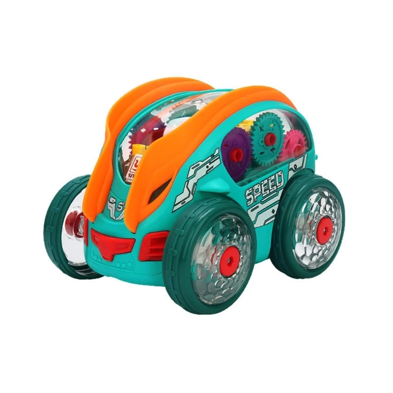 

Electric Rotating Stunt Car Toy Early Education Music Light Singing Dancing Toy